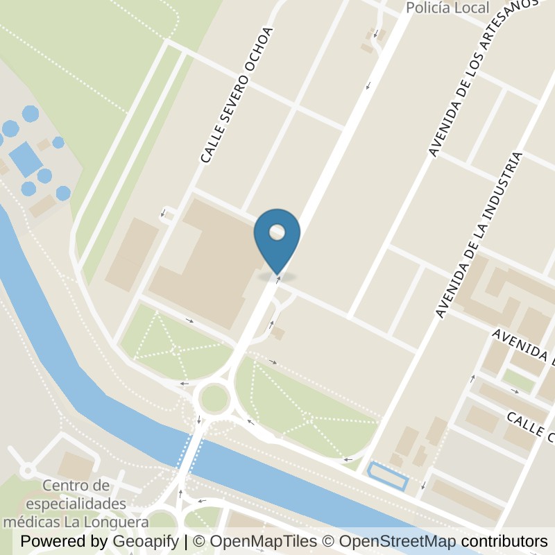 Map: location of VivaGym Chiclana De La Frontera Urbisur in Chiclana De La Frontera
