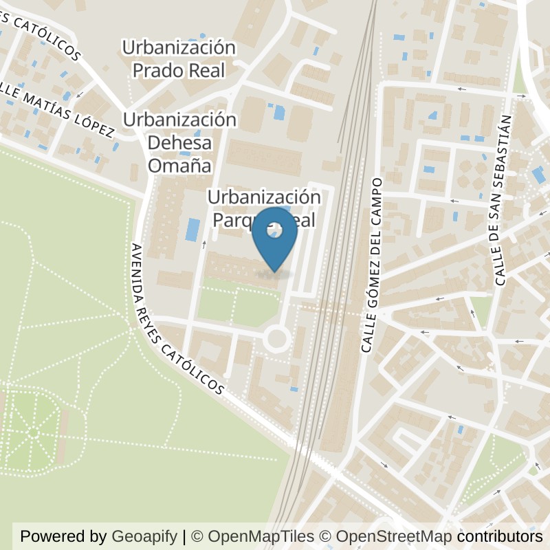 Map: location of VivaGym El Escorial El Escorial in El Escorial