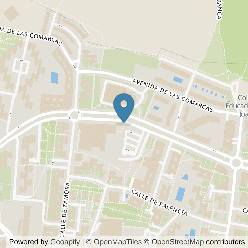 Map: location of VivaGym Fuenlabrada Fuenlabrada Las Provincias in Fuenlabrada