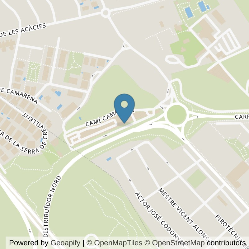 Map: location of VivaGym Godella Godella in Godella