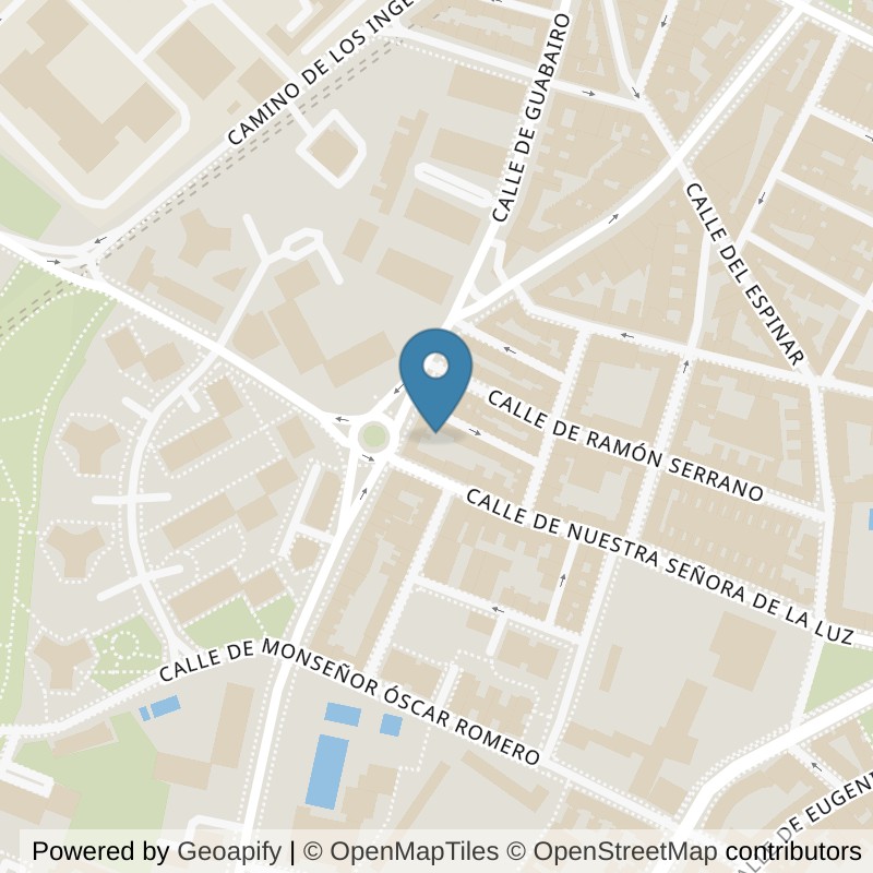 Map: location of VivaGym Madrid Carabanchel in Madrid