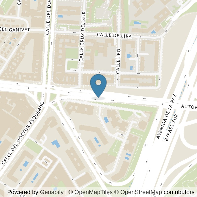 Map: location of VivaGym Madrid Conde de Casal in Madrid