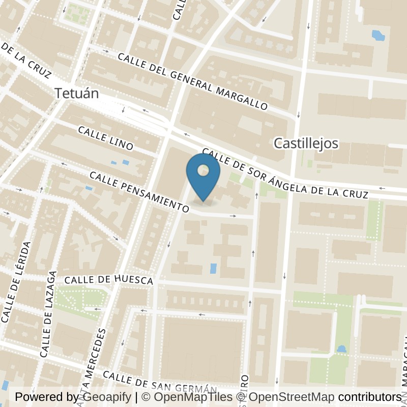Map: location of VivaGym Madrid Cuzco in Madrid