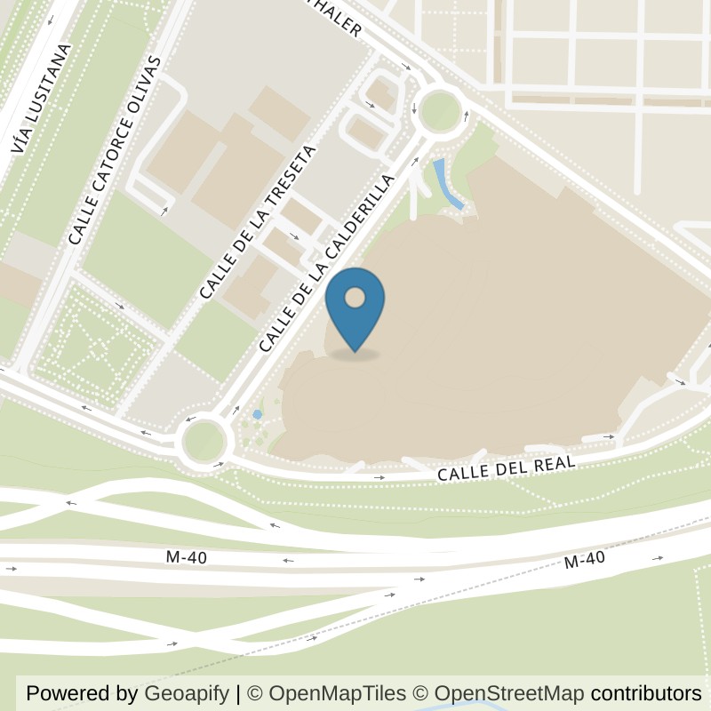 Map: location of VivaGym Madrid Islazul in Madrid