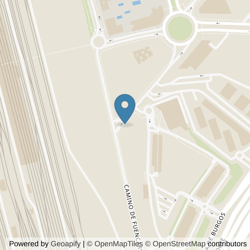 Map: location of VivaGym Madrid Las Tablas Sur in Madrid