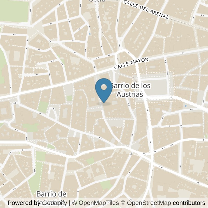Map: location of VivaGym Madrid Plaza Mayor in Madrid