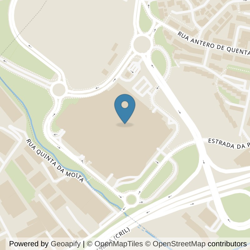 Map: location of VivaGym Odivelas in Odivelas