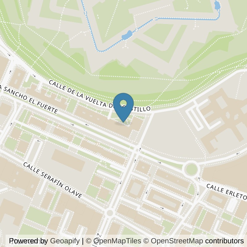 Map: location of VivaGym Pamplona Iturrama in Pamplona
