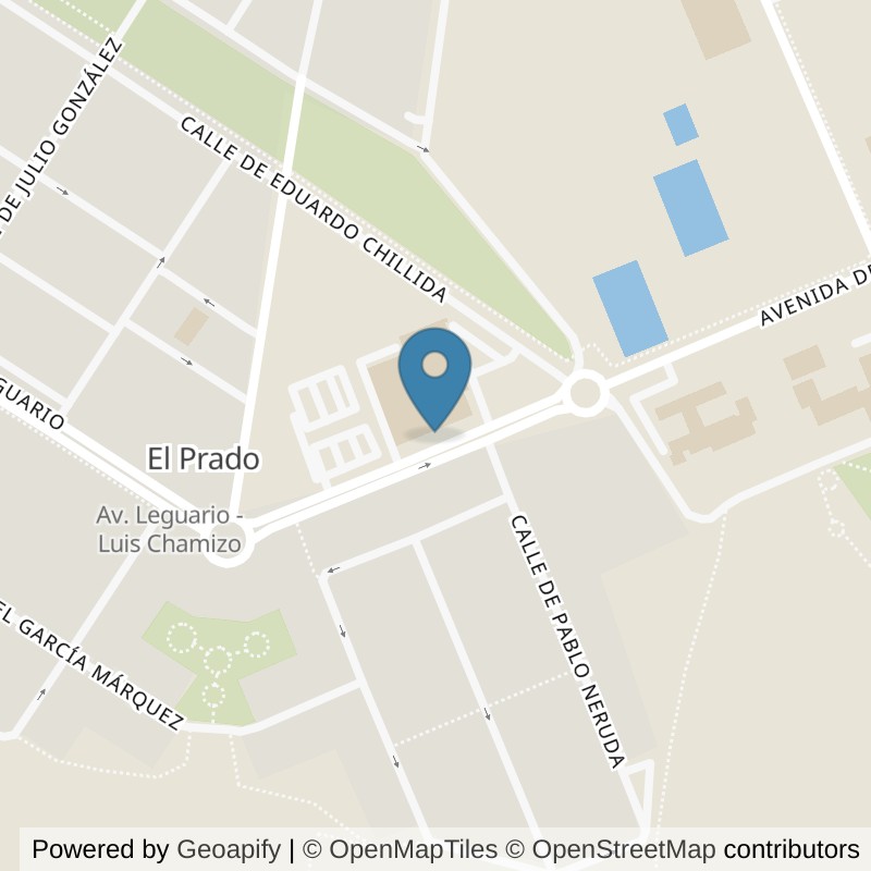 Map: location of VivaGym Parla Las Américas in Parla