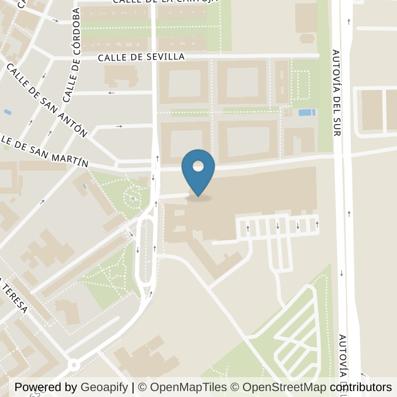 Map: location of VivaGym Pinto Pinto in Pinto