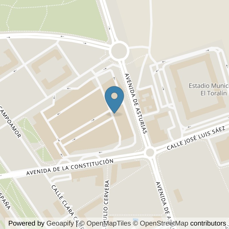Map: location of VivaGym Ponferrada Ponferrada in Ponferrada