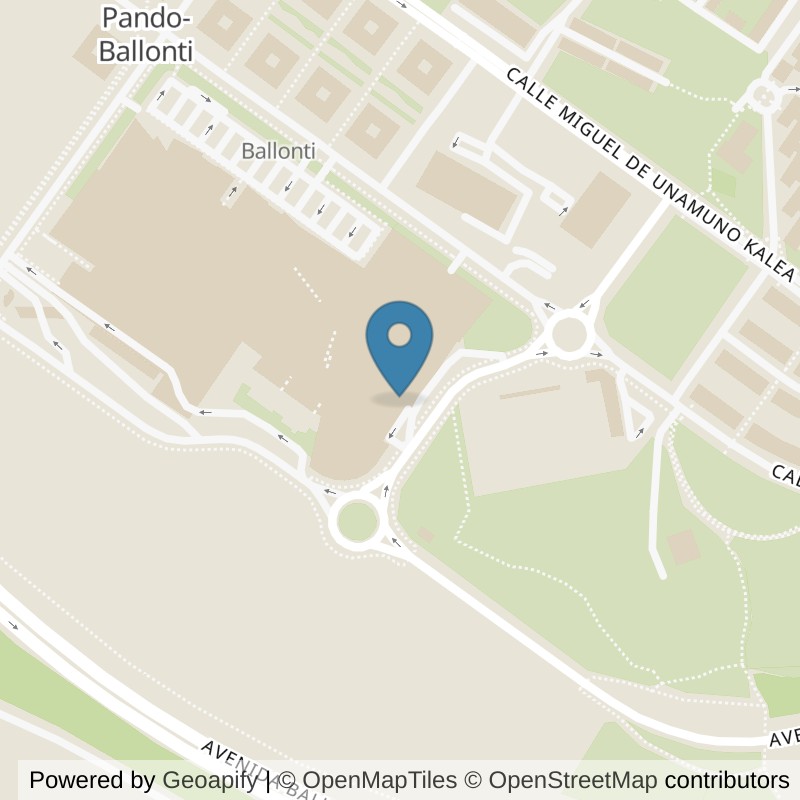 Map: location of VivaGym Portugalete Ballonti in Portugalete