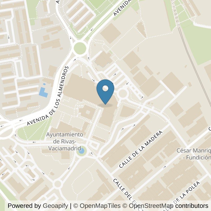 Map: location of VivaGym Rivas-Vaciamadrid Rivas in Rivas-Vaciamadrid