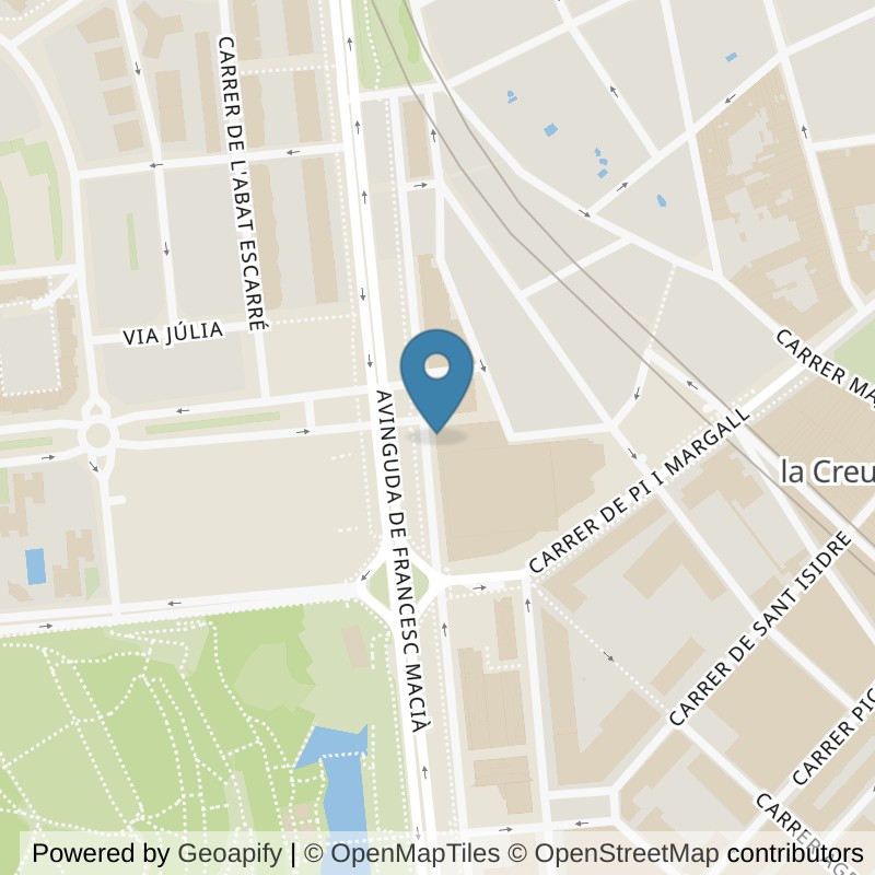 Map: location of VivaGym Sabadell Millenium - Sabadell in Sabadell