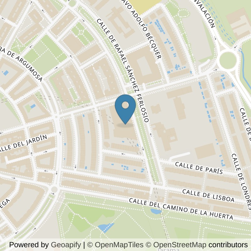 Map: location of VivaGym San Fernando De Henares San Fernando de Henares in San Fernando De Henares