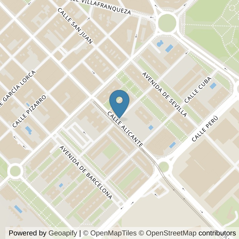 Map: location of VivaGym San Vicente Del Raspeig San Vicente in San Vicente Del Raspeig