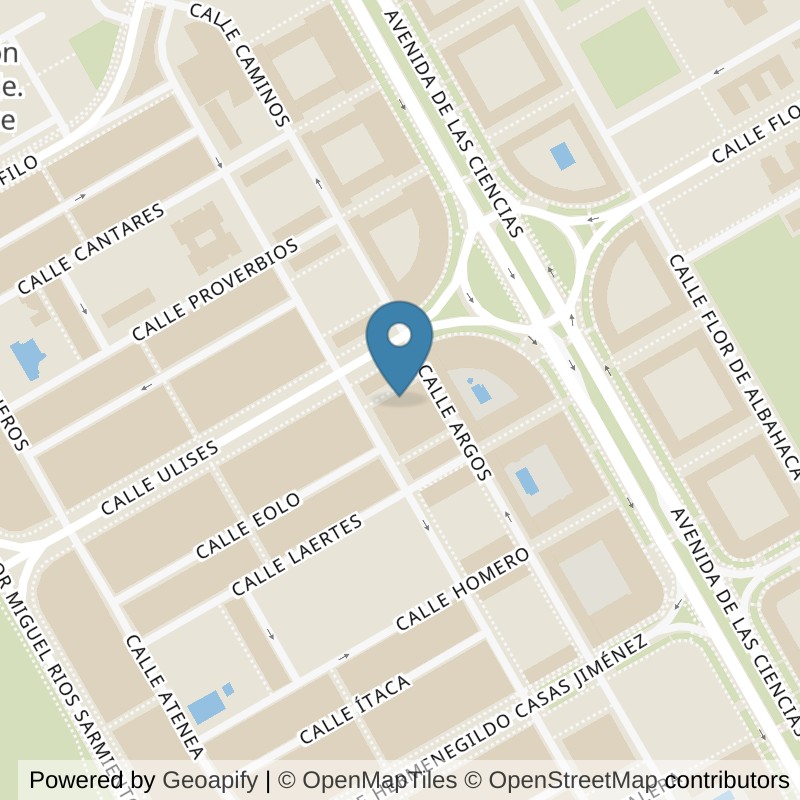 Map: location of VivaGym Sevilla Sevilla Este in Sevilla