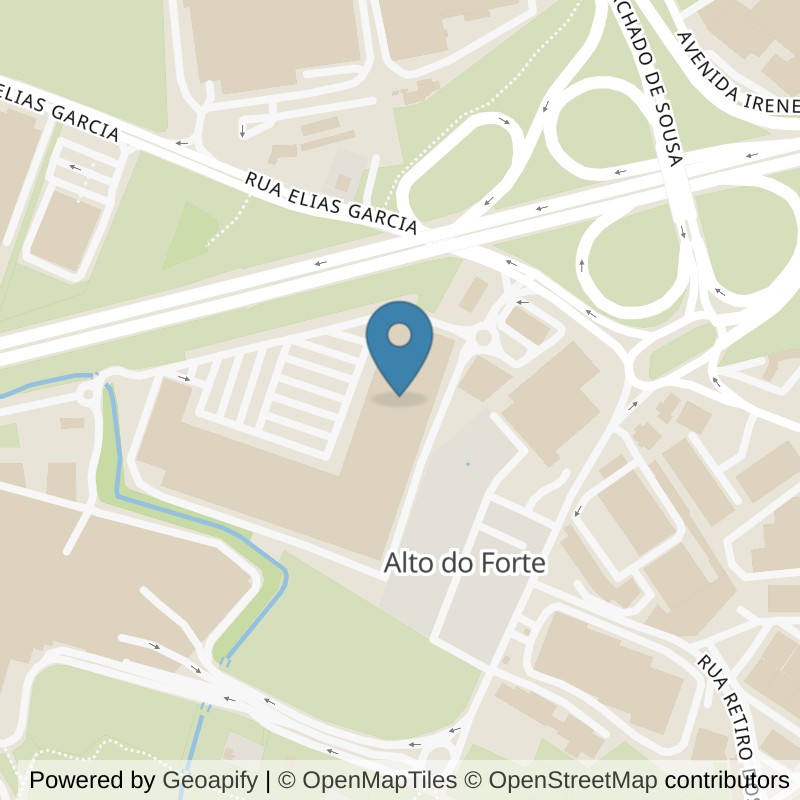 Map: location of VivaGym Sintra in Sintra
