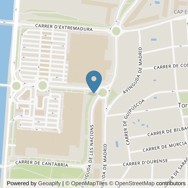 Map: location of VivaGym Tarrasa Terrassa Plaça in Tarrasa