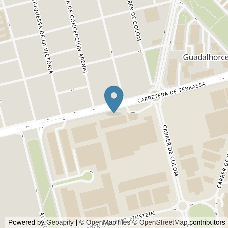 Map: location of VivaGym Tarrasa Terrassa Can Palet in Tarrasa