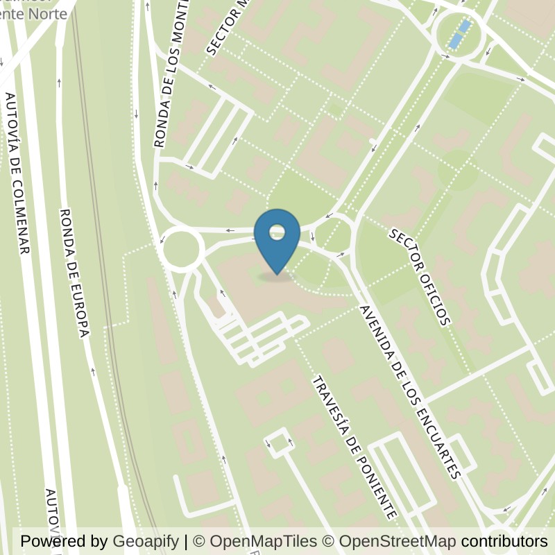 Map: location of VivaGym Tres Cantos ¡Próxima apertura! Tres Cantos in Tres Cantos