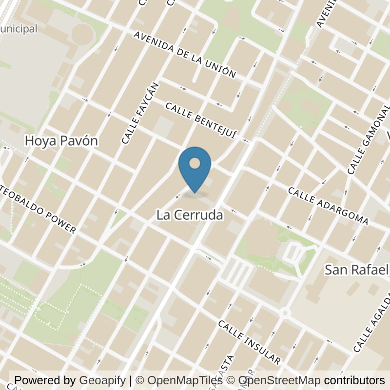 Map: location of VivaGym Vecindario Vecindario in Vecindario