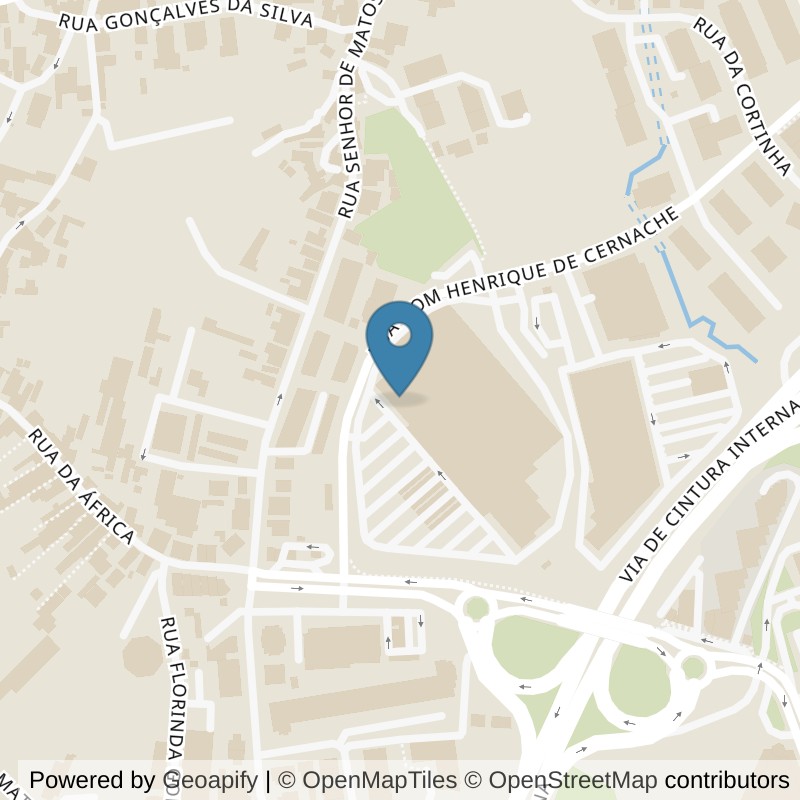 Map: location of VivaGym Vila Nova de Gaia in Vila Nova de Gaia