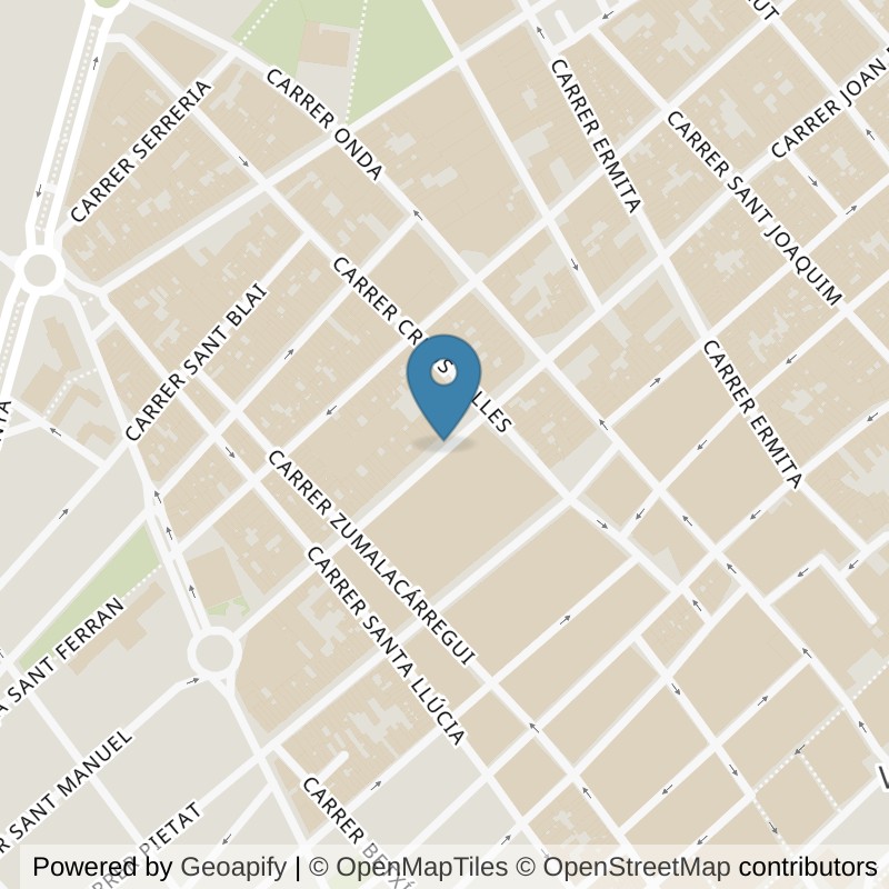 Map: location of VivaGym Vila-Real Villarreal in Vila-Real