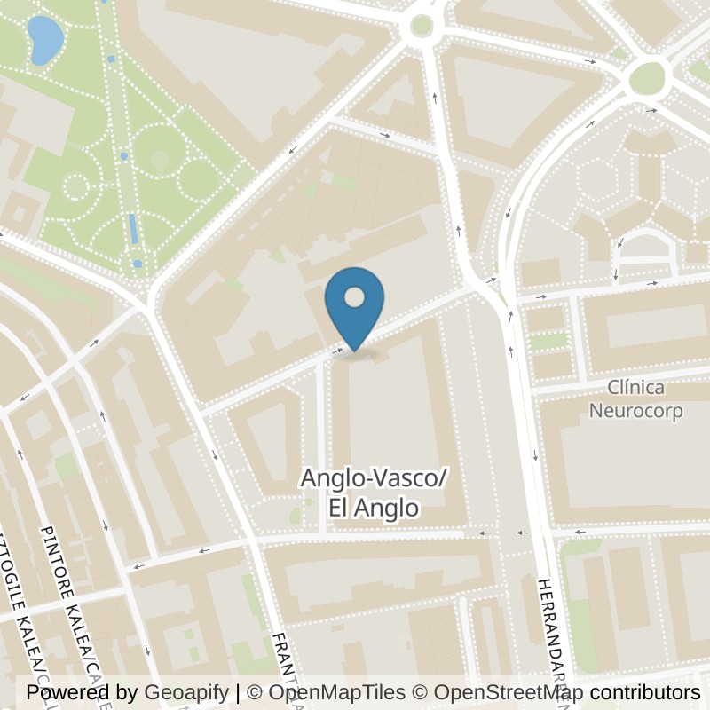 Map: location of VivaGym Vitoria Aranbizkarra in Vitoria