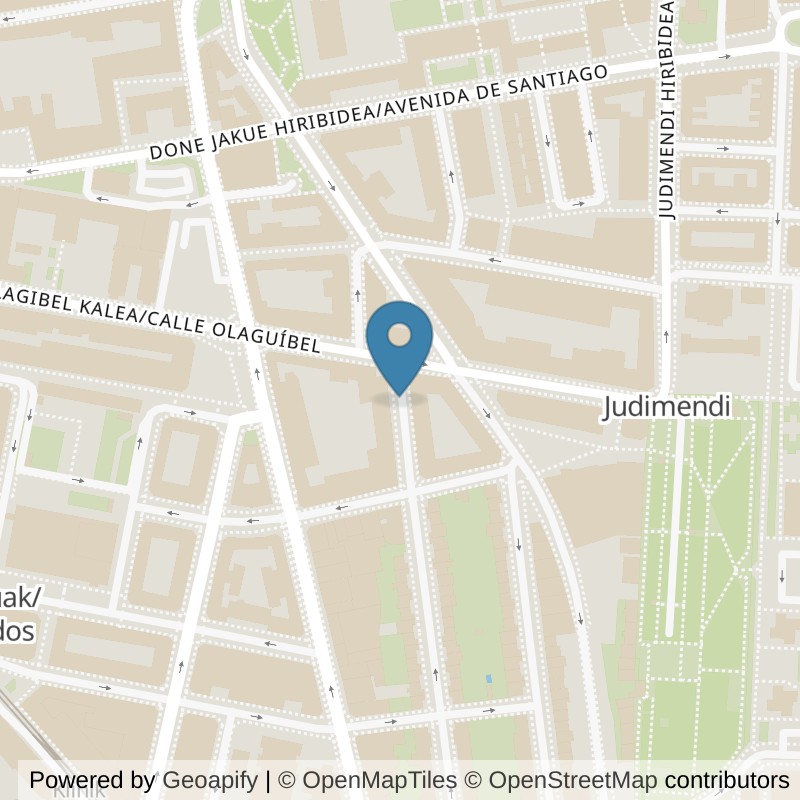 Map: location of VivaGym Vitoria Los Herrán in Vitoria
