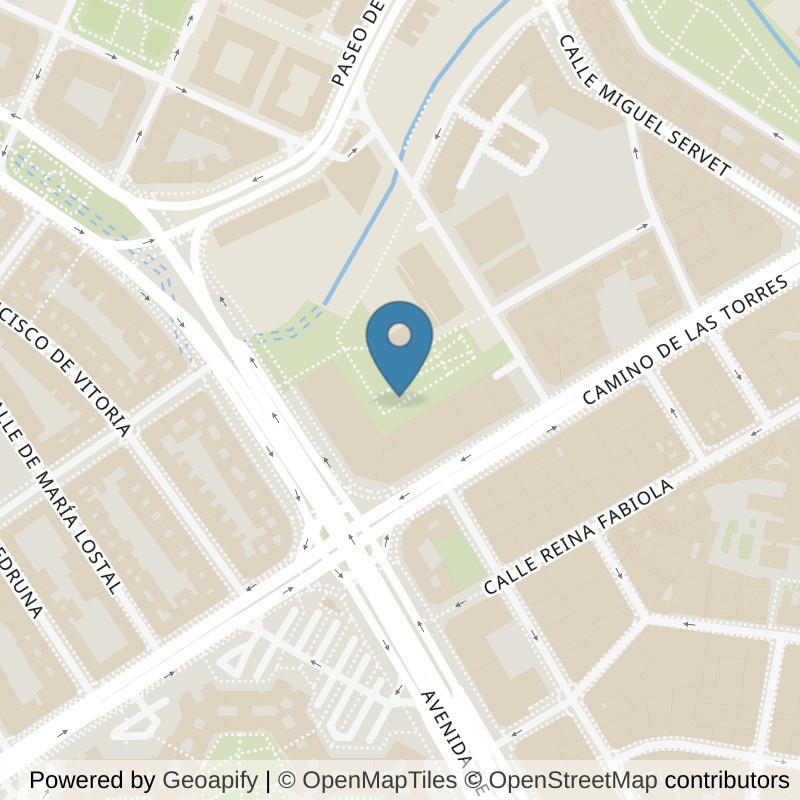 Map: location of VivaGym Zaragoza Boston in Zaragoza