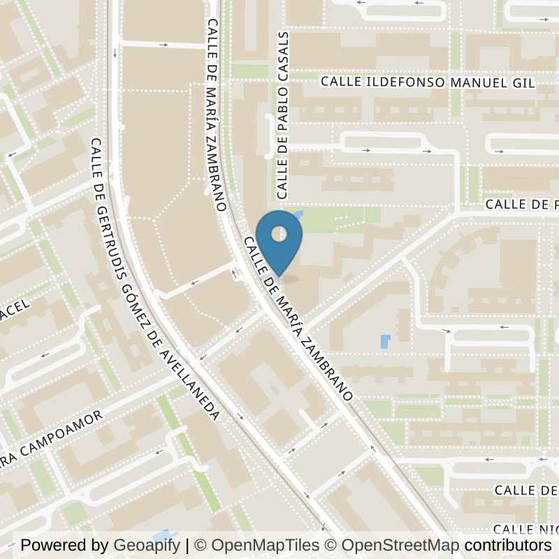 Map: location of VivaGym Zaragoza GranCasa in Zaragoza