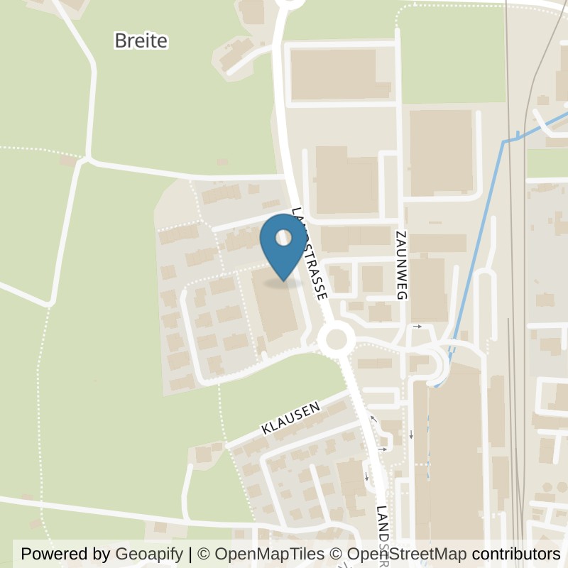 Map: location of well come Fit AG Netstal in Netstal