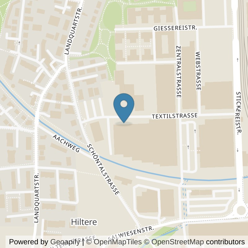 Map: location of well come Fit Arbon in Arbon