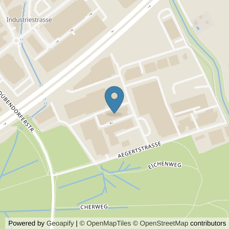 Map: location of well come FIT Dietlikon in Dietlikon
