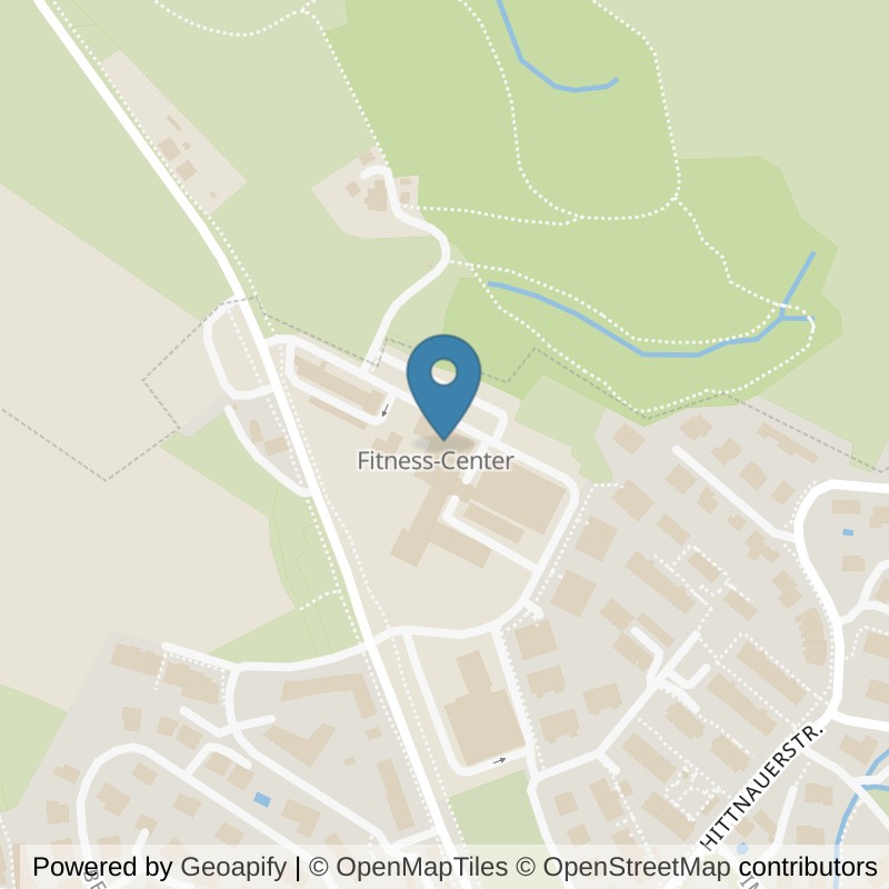 Map: location of well come Fit Wetzikon Nord in Wetzikon