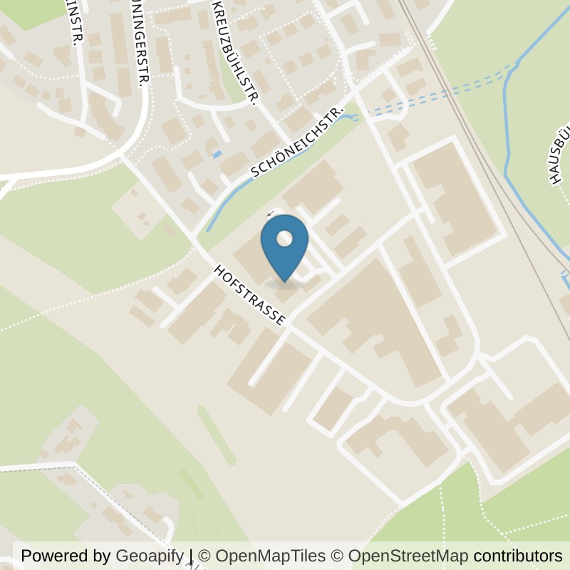 Map: location of well come Fit Wetzikon Süd in Wetzikon