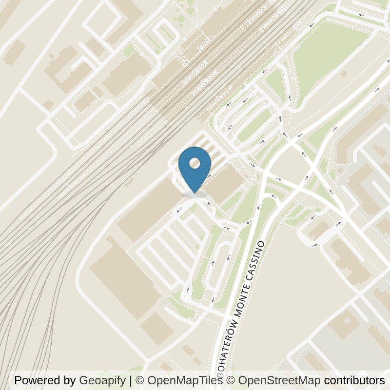 Map: location of Well Fitness Klub fitness i Siłownia Białystok 24/7 in Białystok