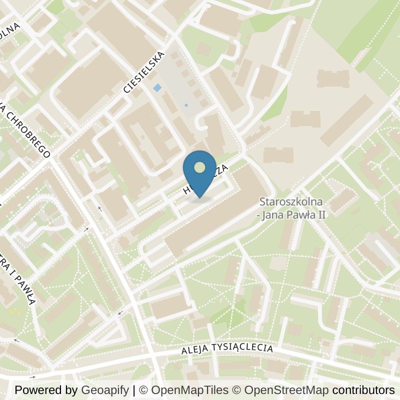 Map: location of Well Fitness Klub fitness i Siłownia Bolesławiec 24/7 in Bolesławiec