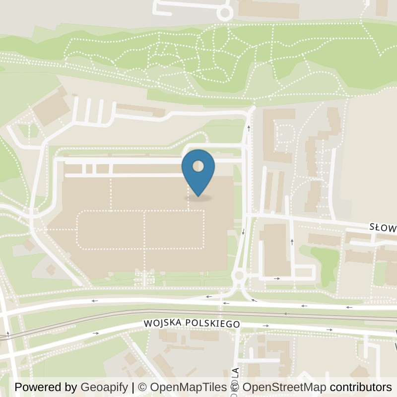 Map: location of Well Fitness Fitness klub i Siłownia 24/7 Bydgoszcz in Bydgoszcz