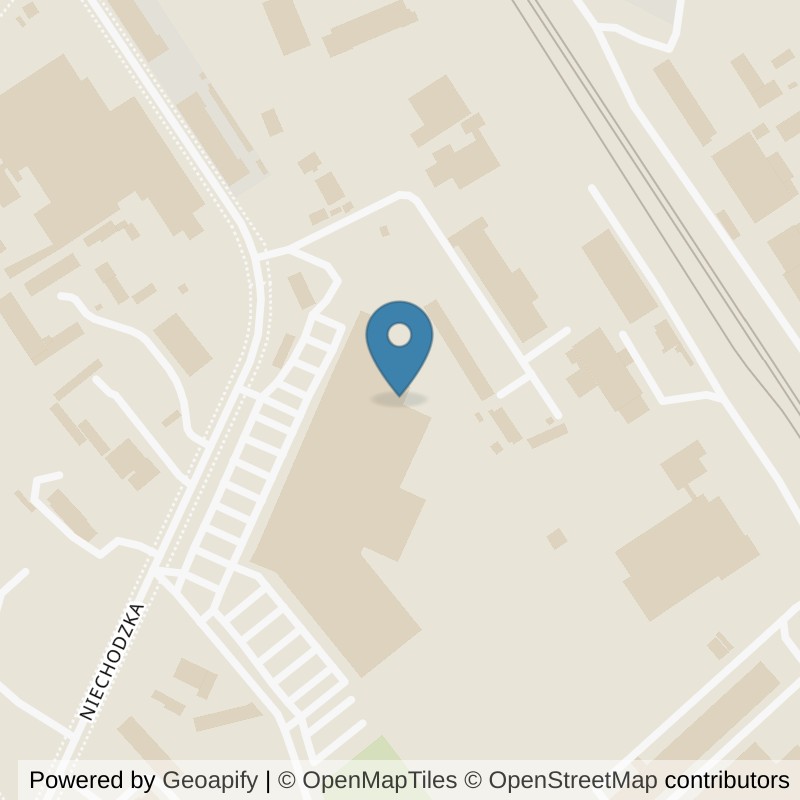 Map: location of Well Fitness Klub fitness i Siłownia Ciechanów 24/7 in Ciechanów