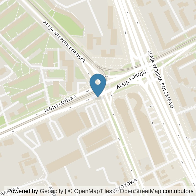 Map: location of Klub fitness i Siłownia Częstochowa 24/7 I Well Fitness in Częstochowa