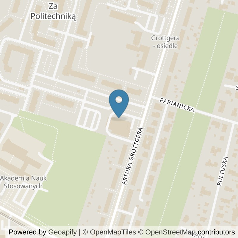 Map: location of Well Fitness Klub fitness i Siłownia Elbląg 24/7 in Elbląg