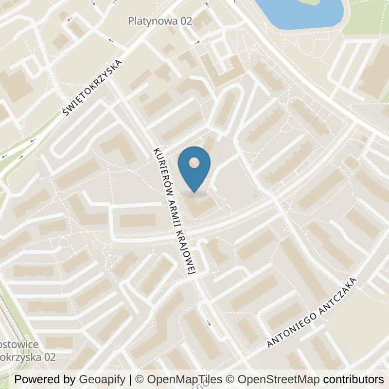 Map: location of Well Fitness Orunia 24/7 in Gdańsk