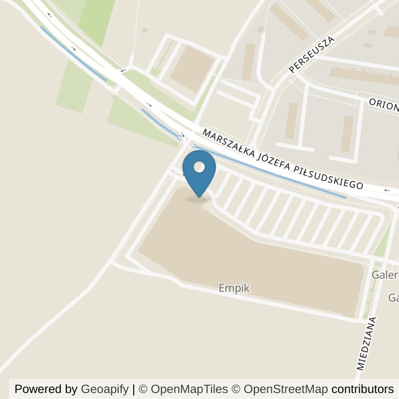Map: location of Well Fitness Klub fitness i Siłownia Glogovia 24/7 in Głogów