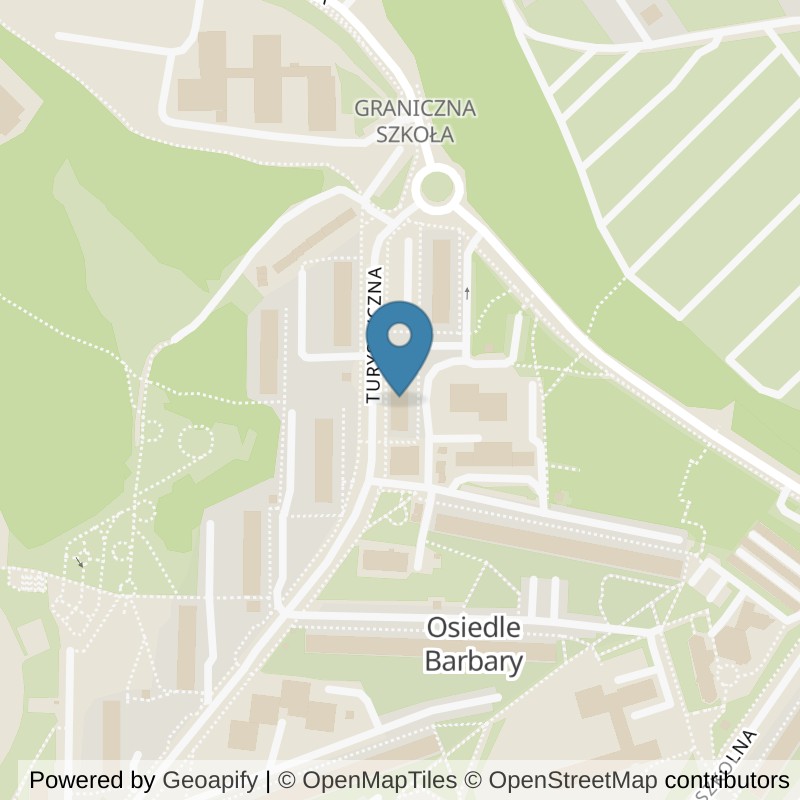 Map: location of Klub fitness i Siłownia Jastrzębie-Zdrój 24/7 I Well Fitness in Jastrzębie-Zdrój
