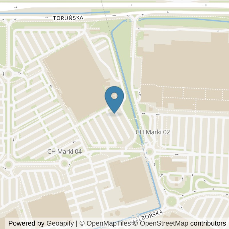 Map: location of Well Fitness Klub fitness i Siłownia Marki 24/7 in Marki