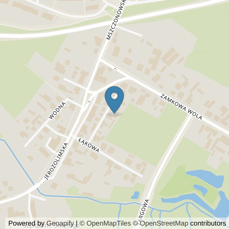 Map: location of Well Fitness Klub fitness i Siłownia Rawa Mazowiecka 24/7 in Rawa Mazowiecka