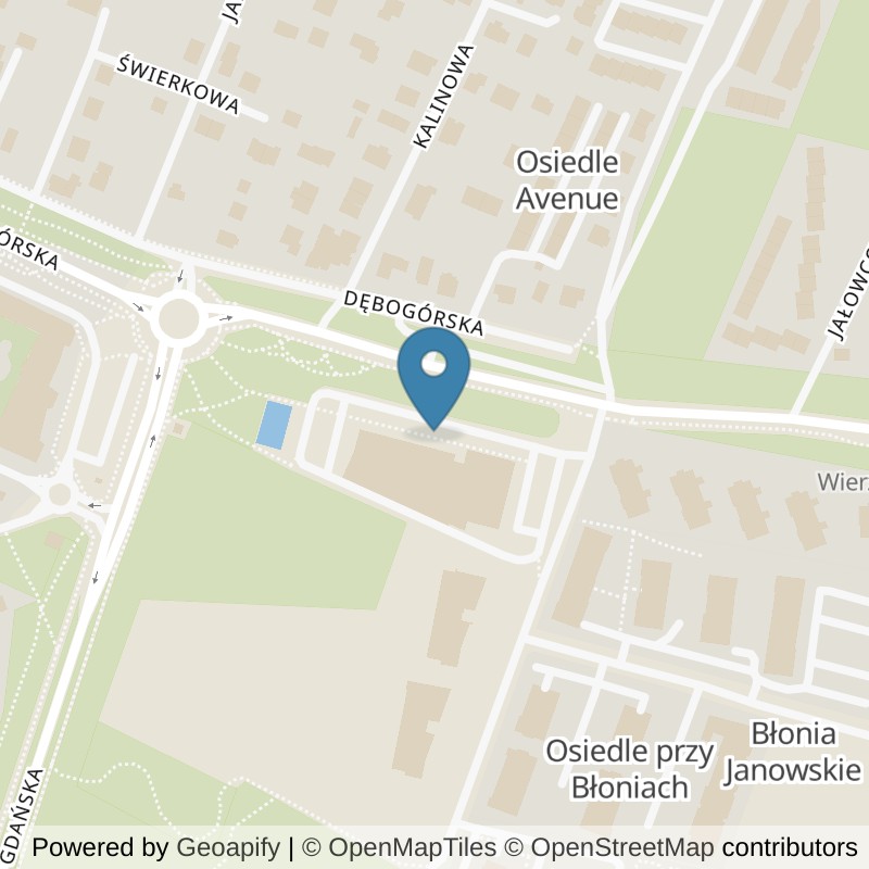 Map: location of Well Fitness Klub fitness i Siłownia Rumia 24/7 in Rumia