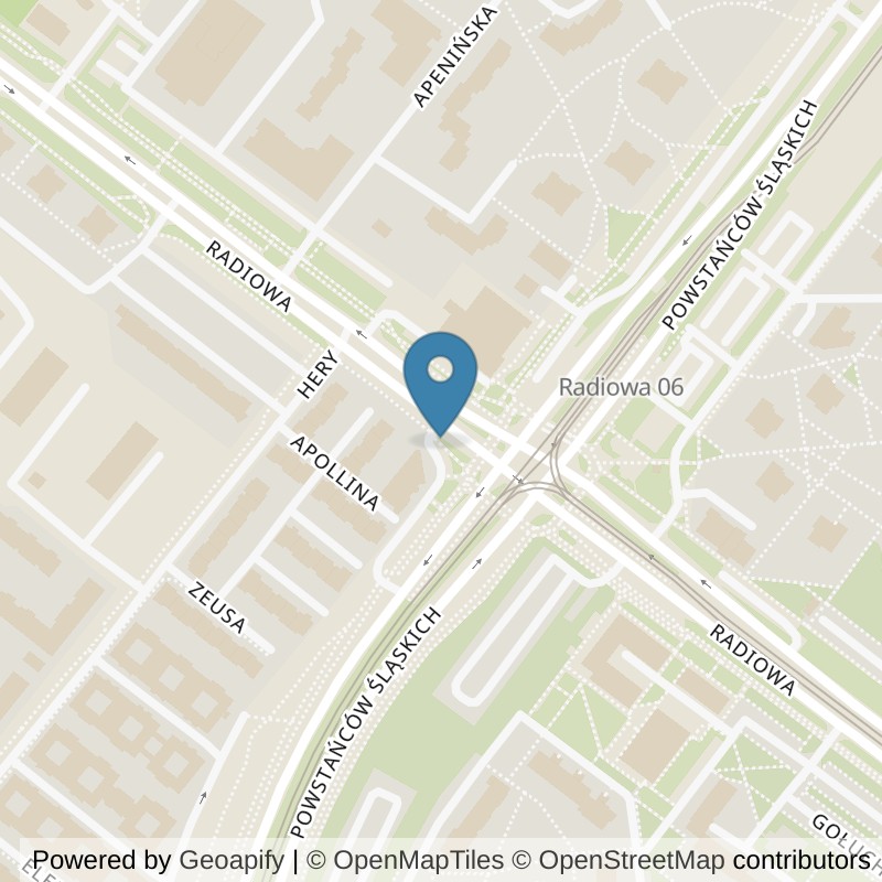 Map: location of Well Fitness Bemowo 24/7 | Strefa Fight in Warszawa